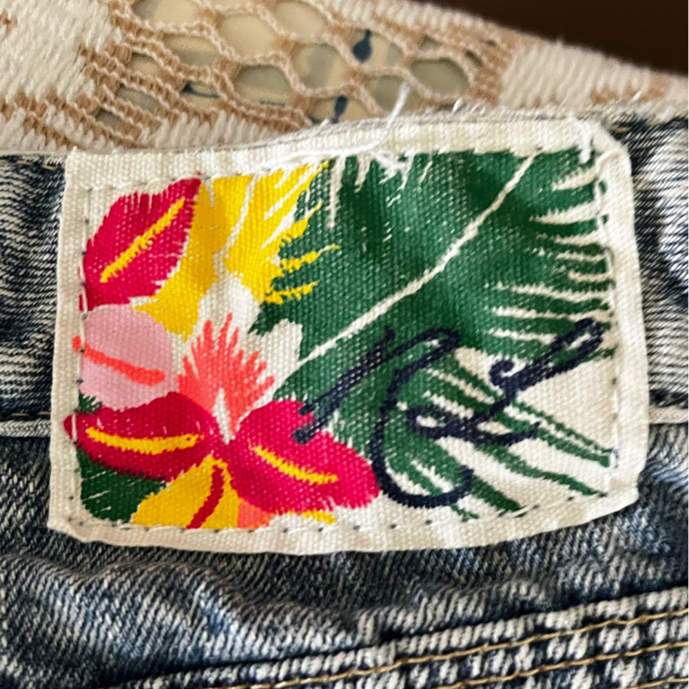 Ralph Lauren Denim Distressed Jeans Size 8 Girls